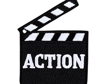Urbanski Patch Action Film Movie Iron-on Flap 6.5 x 4.8 cm | Iron-on Applique Patch