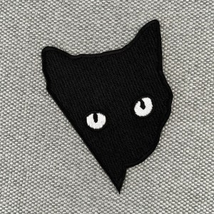 Urbanski patch mignon chat curieux à repasser 7 x 5,6 cm Application de patch thermocollant image 3