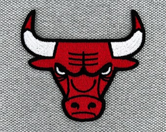 Urbanski Patch Chicago Bulls iron-on 7 x 7.8 cm | Patch application iron-on image