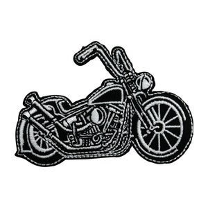 Urbanski Patch Motorcycle Motorbike Biker to iron on 5.7 x 8.5 cm | Patch application iron-on image