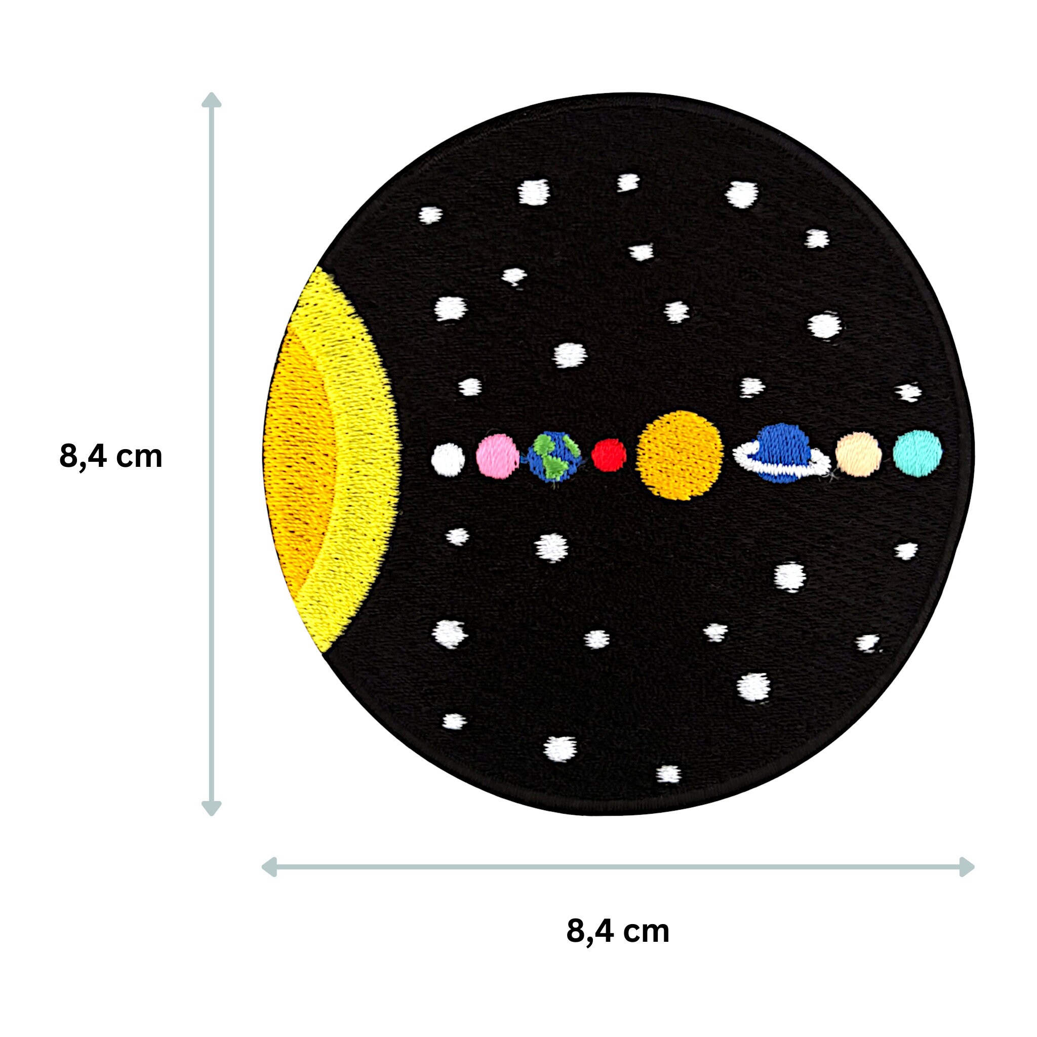 Urbanski Patch Solar System Universe With All Planets to Iron on 8.4 X ...