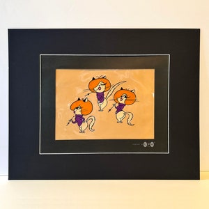 VERY RARE original cel art from United Productions of America