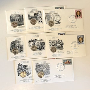Sealed First Day of Issue 5 cent coins