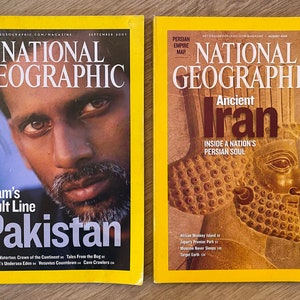 Nat Geo country themed magazines