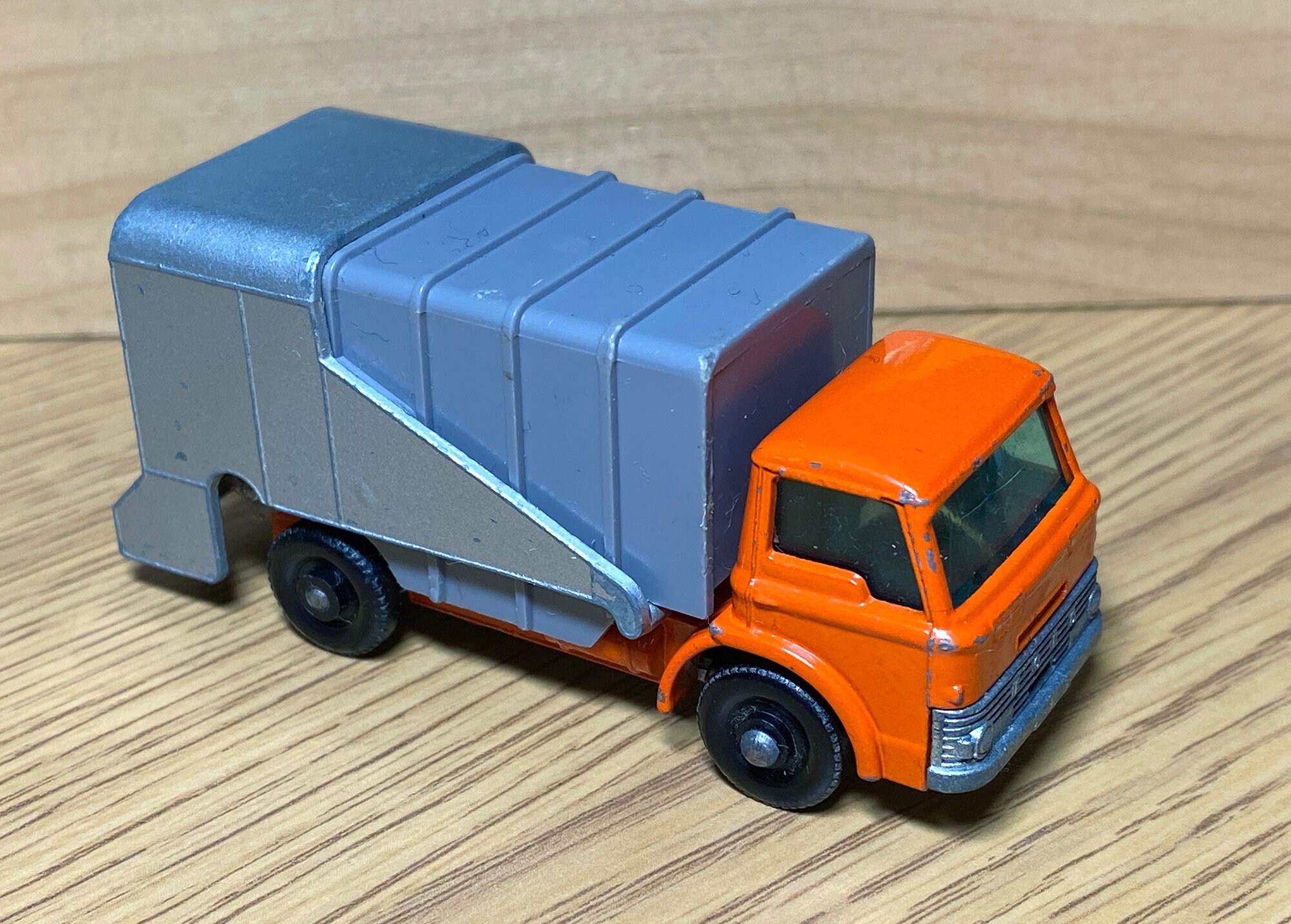 Matchbox Müllkönig – Blauer Müllwagen Als Spielzeug Mit Pull-Back-Funktion Für Kinder