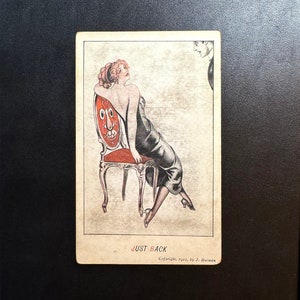 Cartão postal artístico de J. Herman de 1912