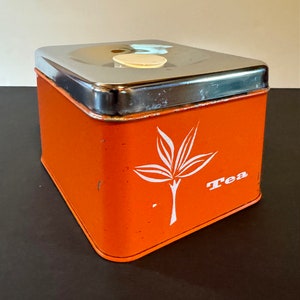 1950s Lincoln BeautyWare tea canister