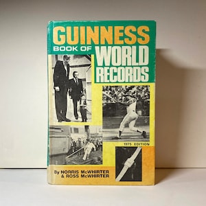 1975 Guinness Book of World Records hardback