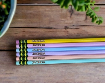 Personalized Pencils, Back to School custom pencils, unique gift for students, back to school gift, gift for kids, custom name pencils