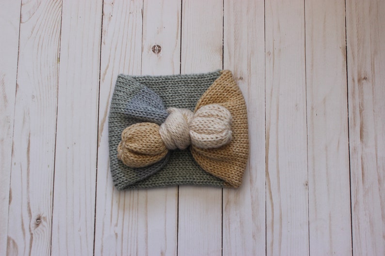 Adult knotted headband