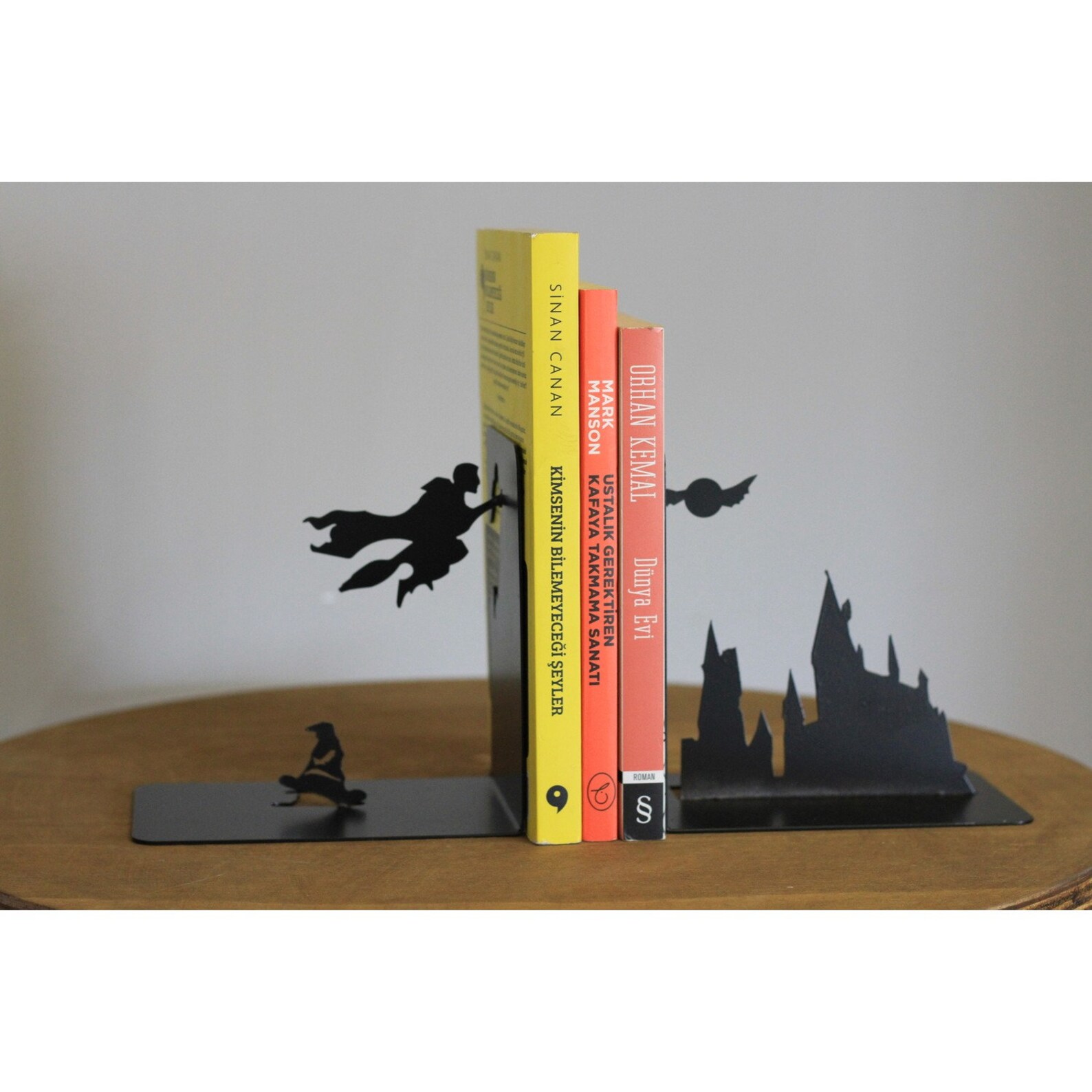 Wizard School Metal Bookends Metal Bookend harry potter Etsy