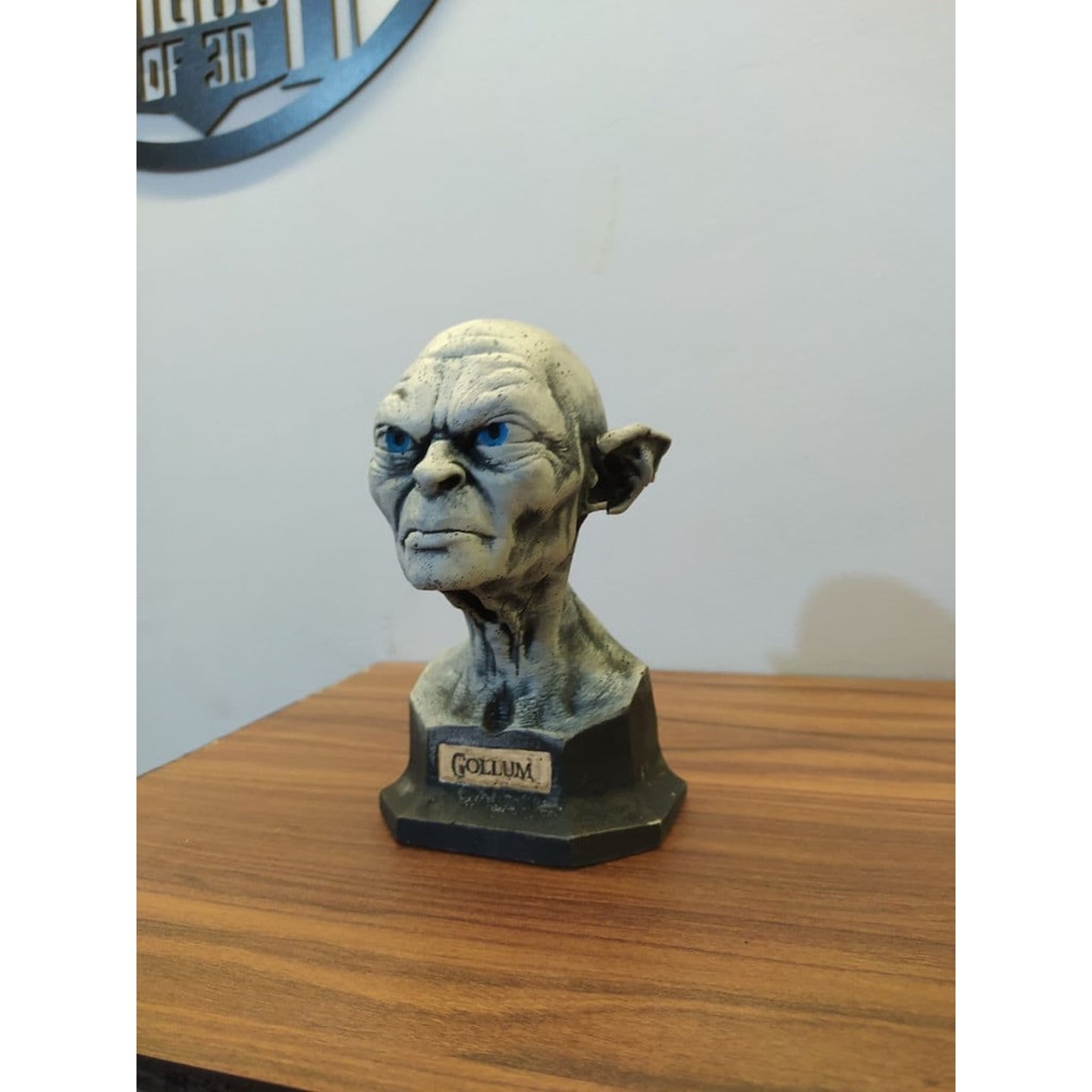 Gollum Figurine Lord of the Rings Gollum Statue Lord of the Etsy Hong