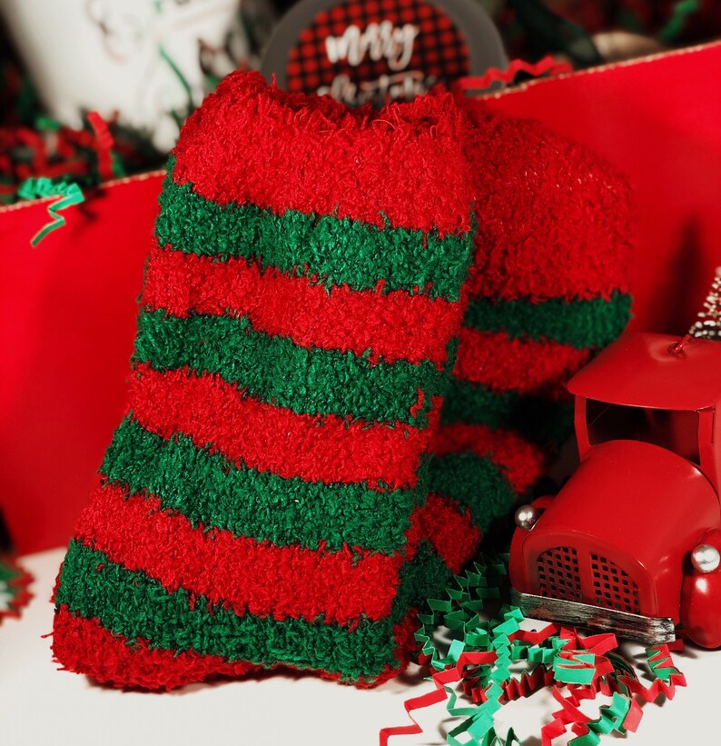 Hot Cocoa & Fuzzy Socks Gift Box Christmas Gift Box Teacher Etsy