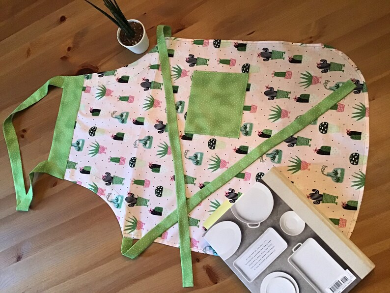 Potted Succulents Apron