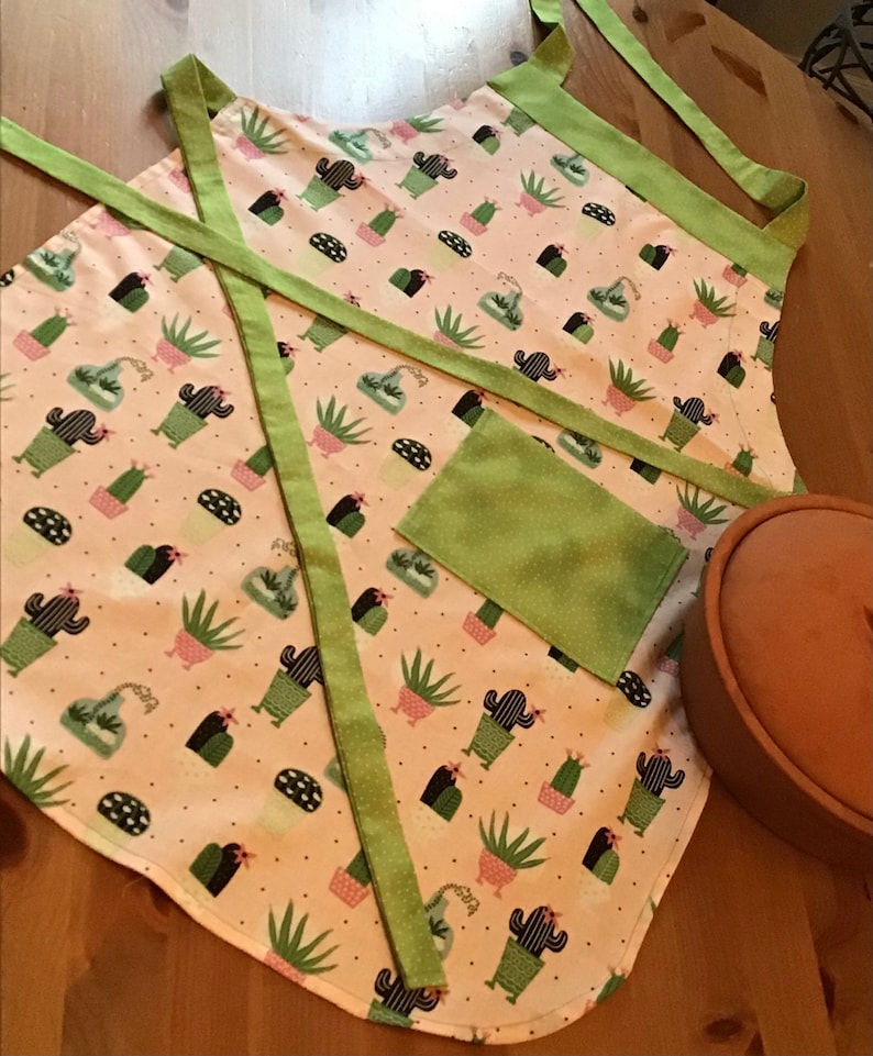 Potted Succulents Apron