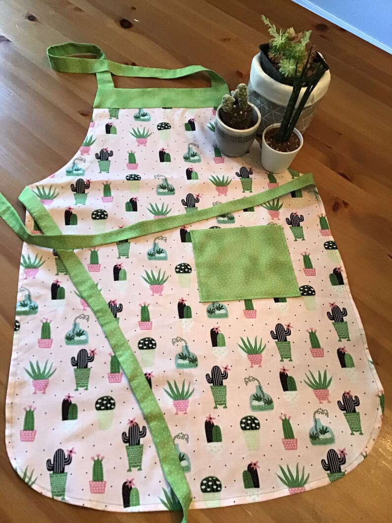 Potted Succulents Apron
