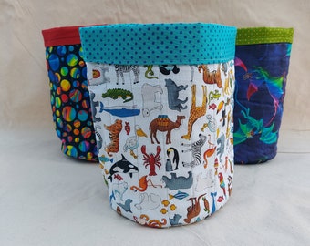 Fabric Storage Baskets, Storage Pod, Bedroom Storage, Craft Room Storage, Bathroom Storage