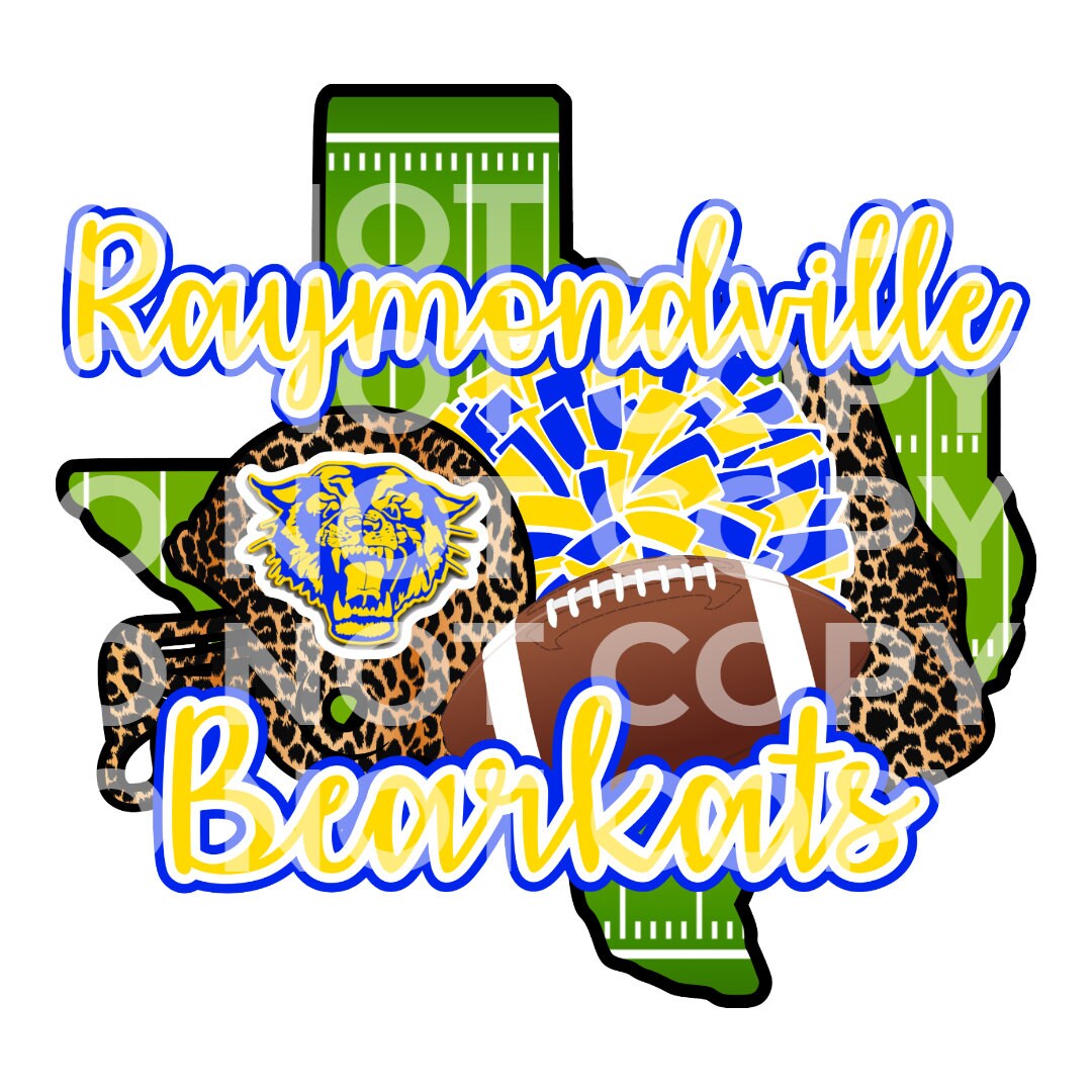 Raymondville Bearkats Football Etsy