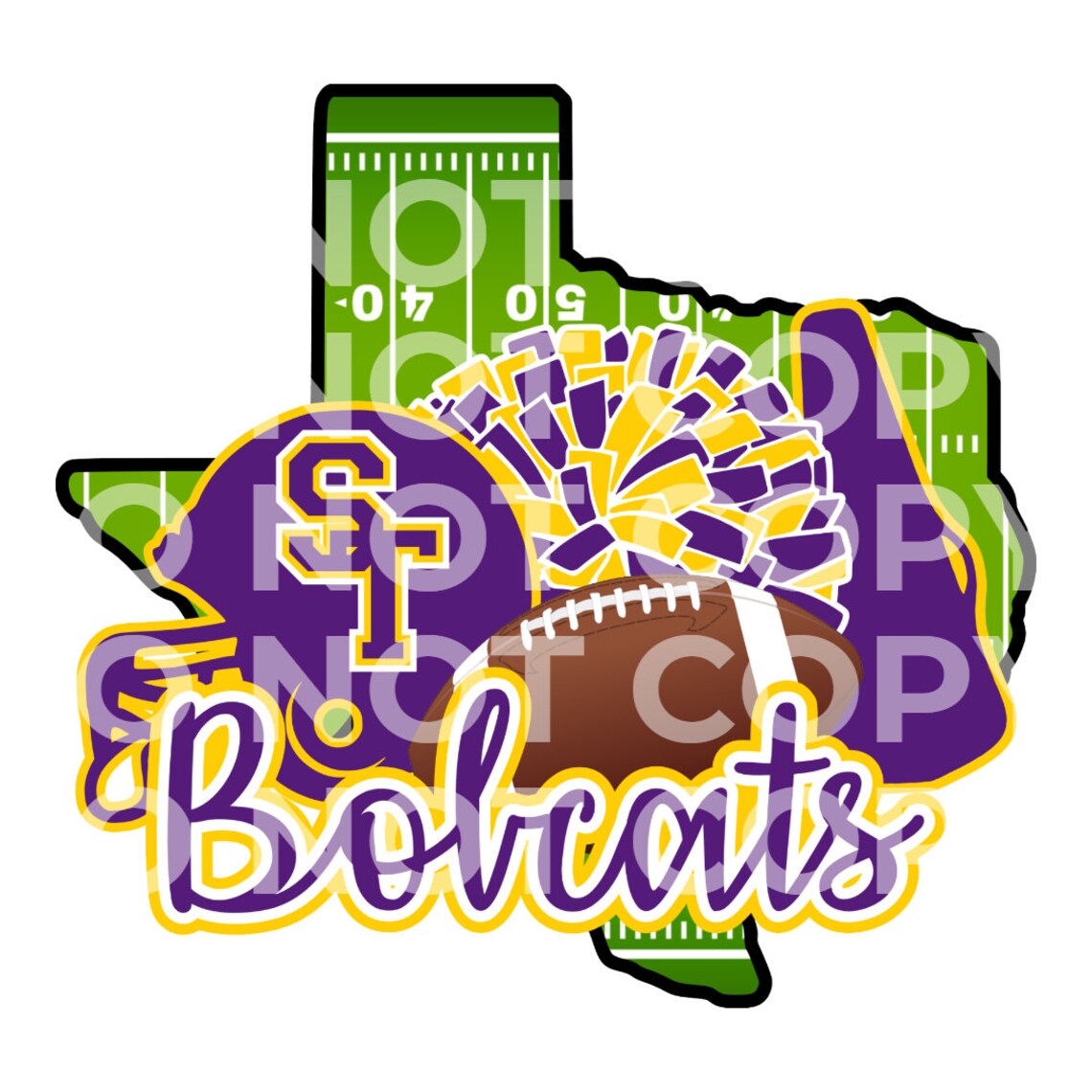 Skidmore Tynan Bobcats Etsy