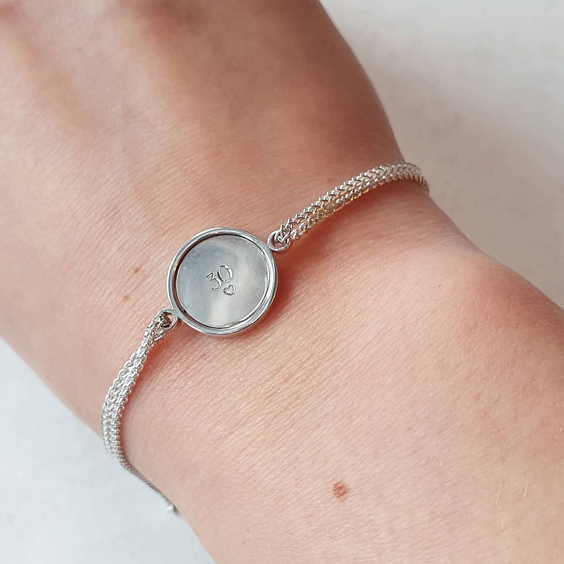 Circle Spinner Bracelet Silver Spinning Jewellery Etsy UK