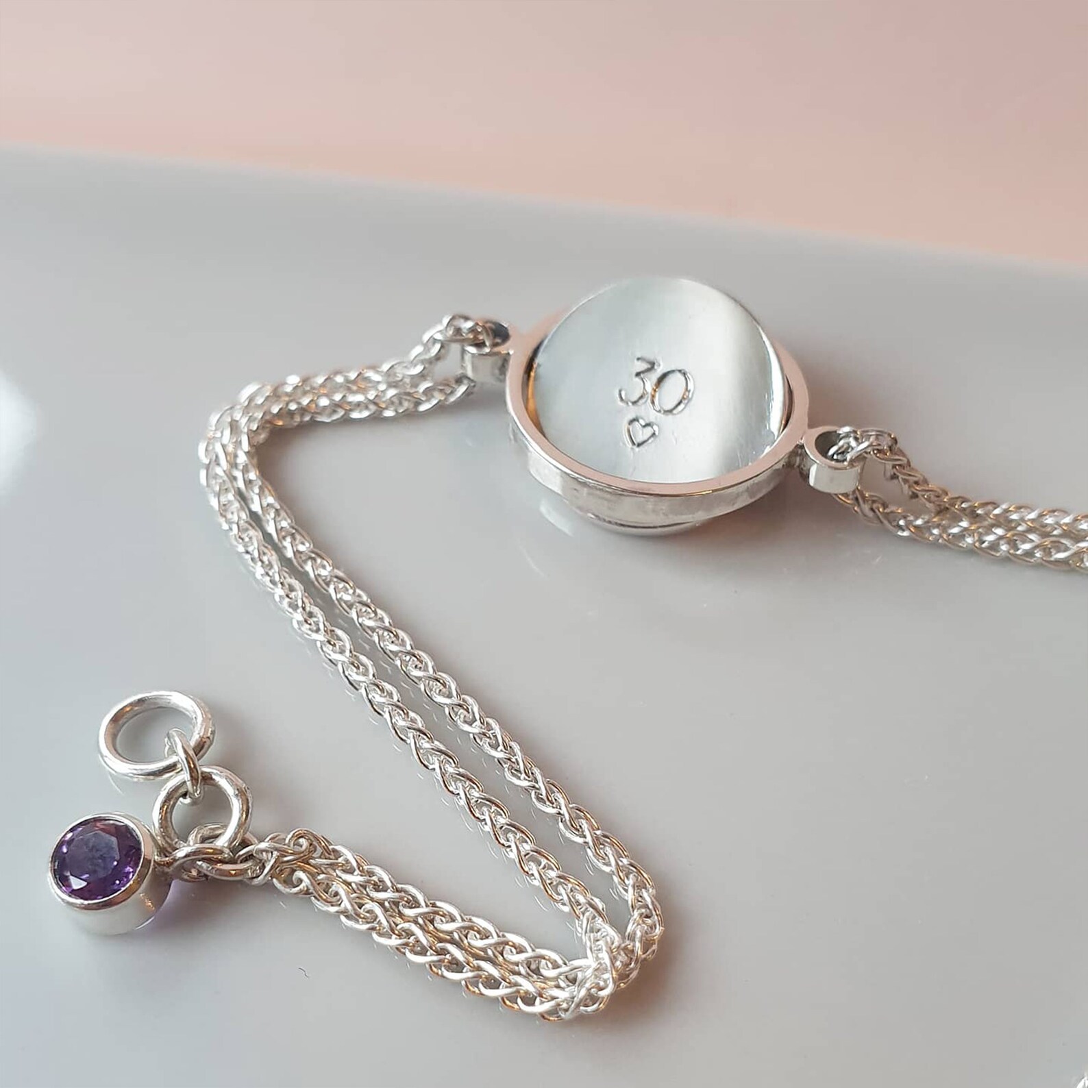 Circle Spinner Bracelet Silver Spinning Jewellery Etsy UK