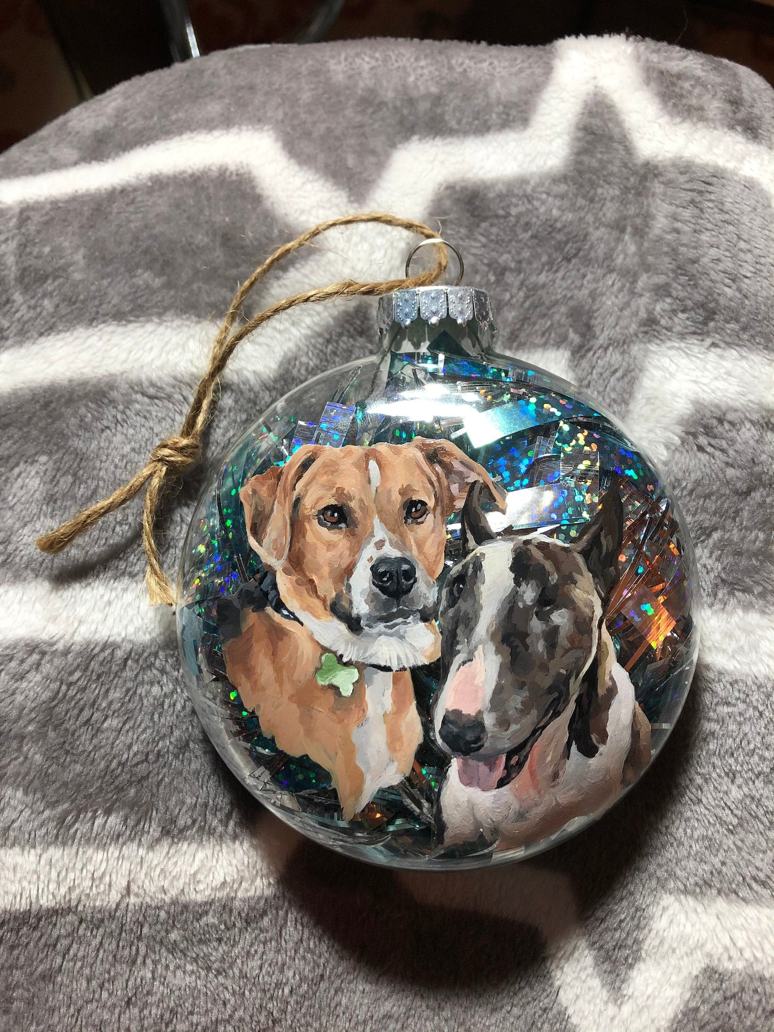 Custom Pet Ornaments // Painted Pet Ornament // Hand Painted Etsy