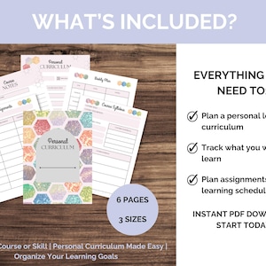 Personal Curriculum & Syllabus Planner: Self-Directed Learning PDF