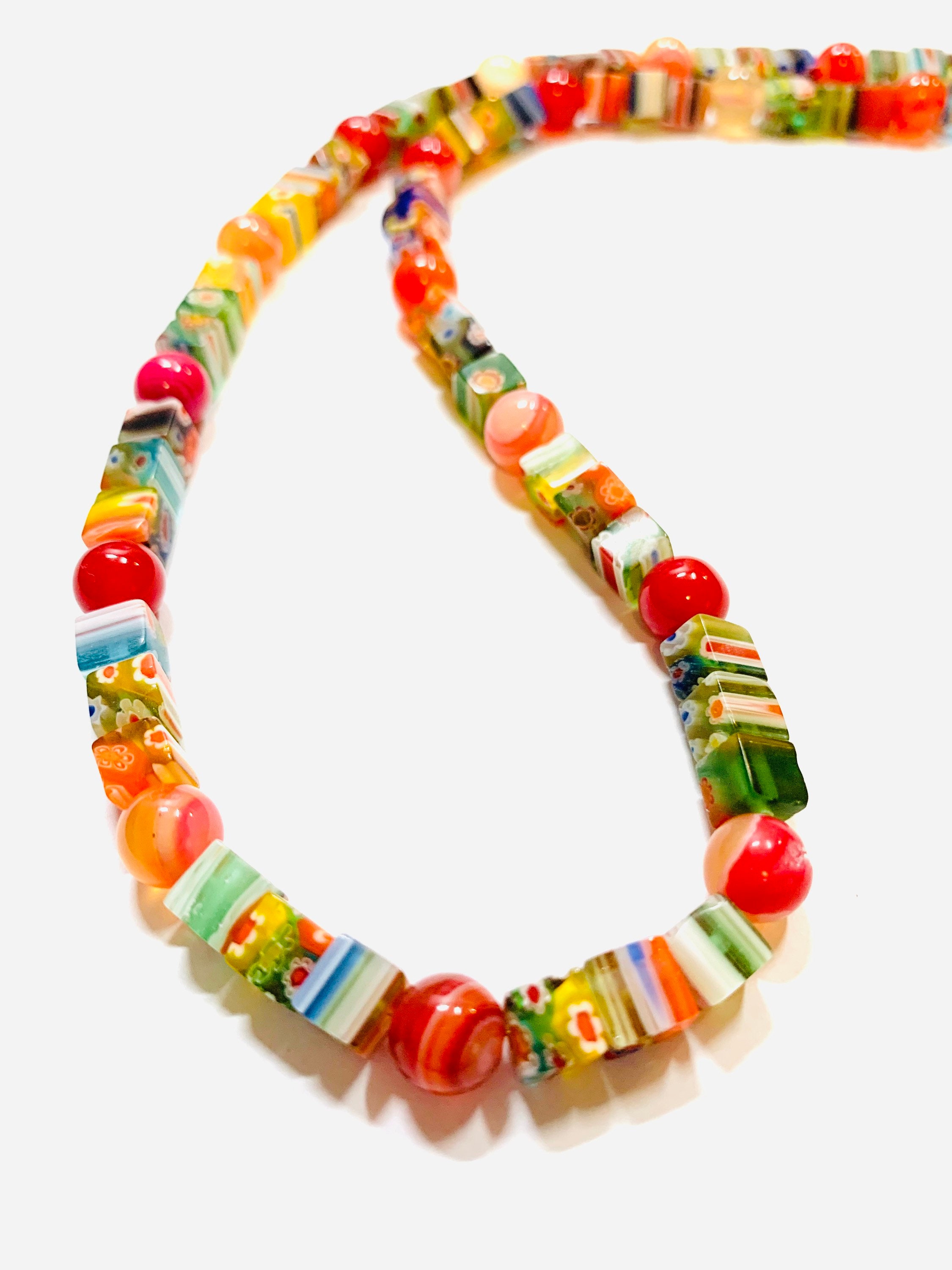 Candy Colorful Beaded Necklace