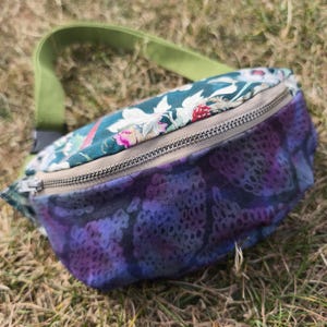 Fabric Scraps Bum Bag