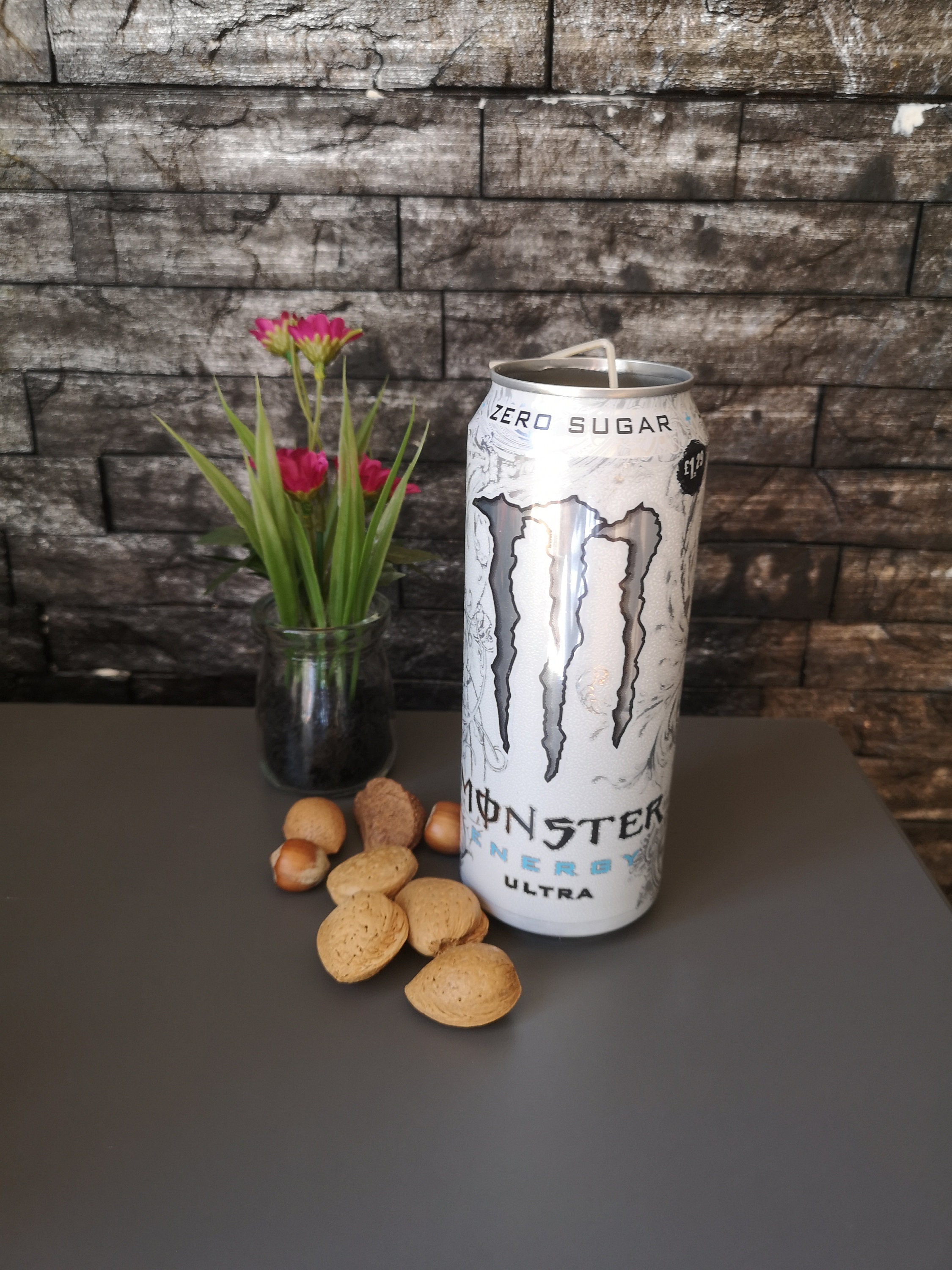 BIG CAN Hand Poured Candle in Monster Energy Ultra can. Etsy