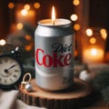 Full Size Coke Can Candle: Hand Poured Vegan Soy Wax