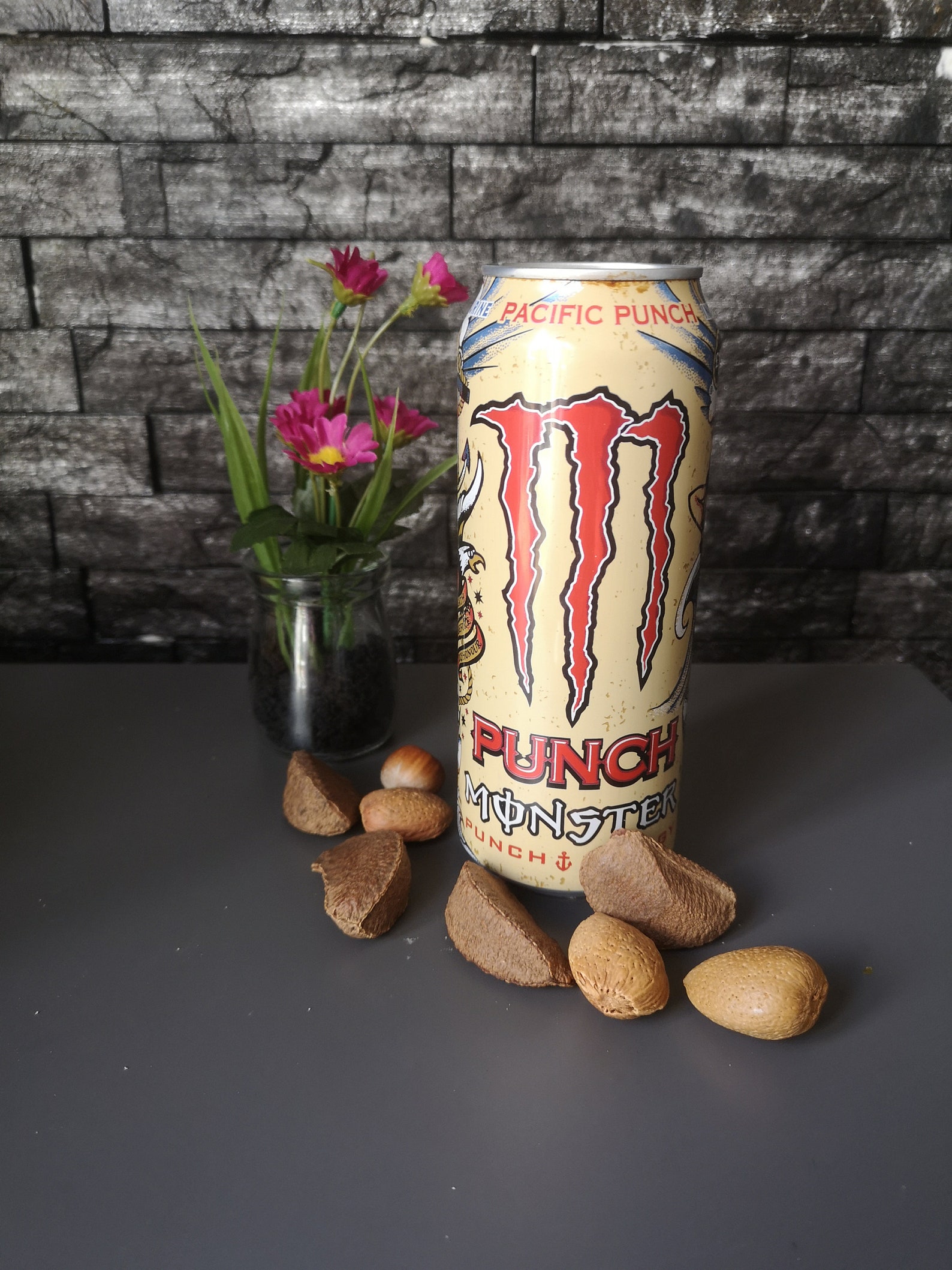 BIG CAN Hand Poured Candle in a Monster Energy Pacific Punch Etsy