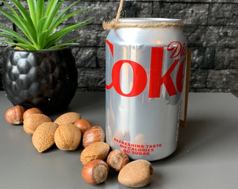 FULL SIZE Coke Can Candle -Hand Poured, Vegan Friendly, Sustainable, & Cruelty Free. Not a mini can like from other sellers.