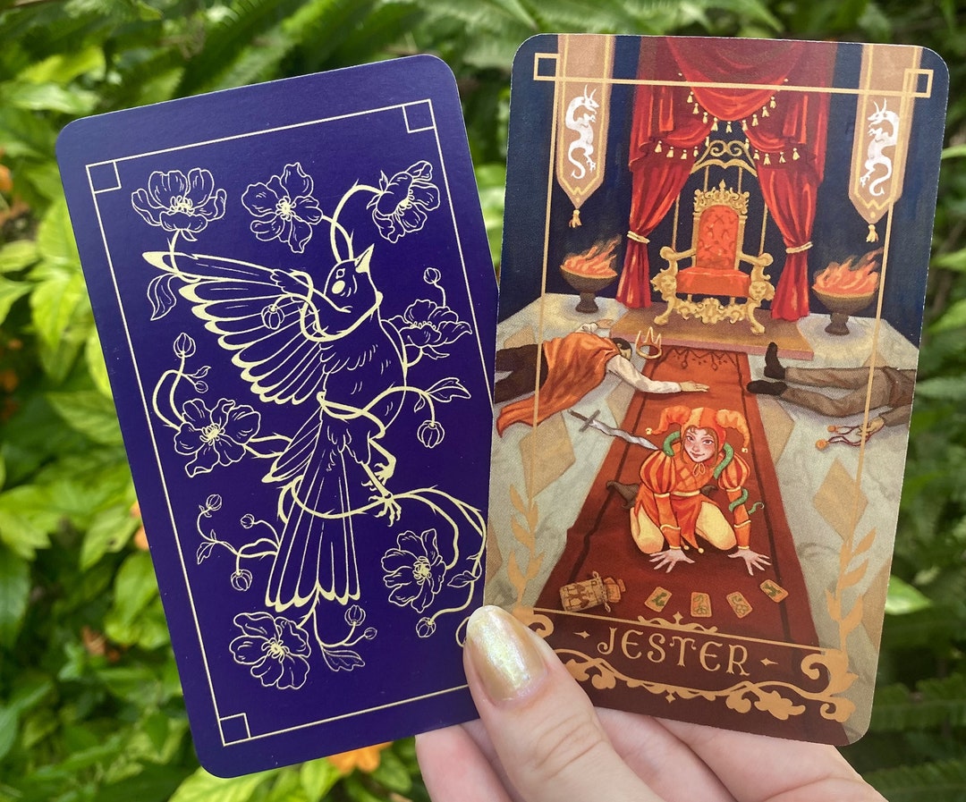 Dnd Card 'deck of Many Things' and Holder Bag Etsy