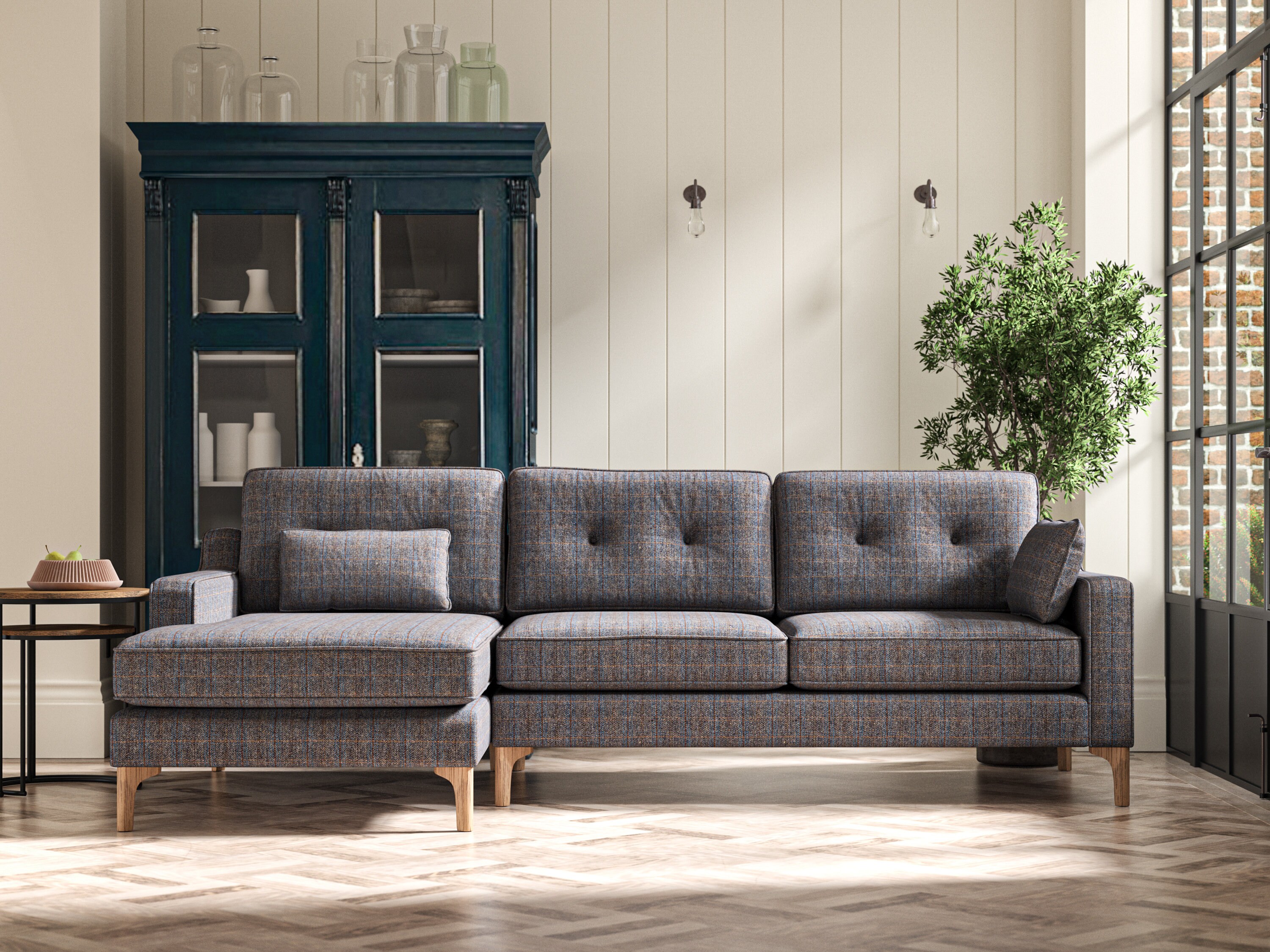 Cali tweed modular sofa discount