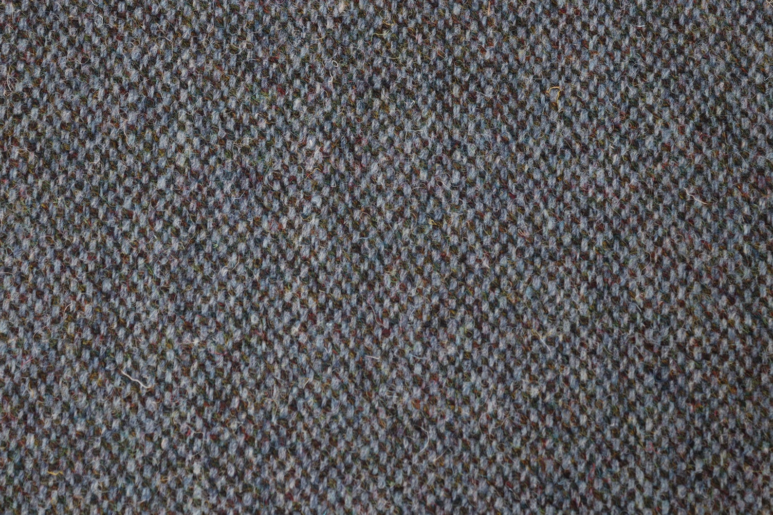Harris Tweed Fabric by Metre - Blue Barleycorn Sky Suitable for ...