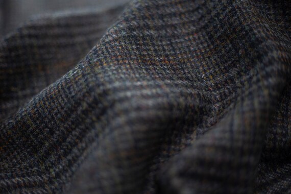 Authentic Harris Tweed Brown Fabric by Metre, Herringbone Material Suitable  for Upholstery, Curtains and Craft Work Various Sizes, Labels 