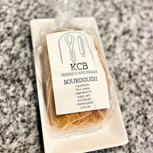 Sourdough bread loaf