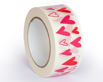 Packing tape - Valentines day tape, Packaging tape, Recycled materials, Sealing tape, Box tape, Boxes, Eco, Pretty, Packaging