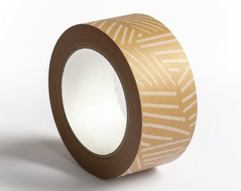 Paper Tape,kraft hatch tape,packaging tape,pattern,designer tape, sticky tape,recycled tape,designer packaging,box tape,sealing tape,cool