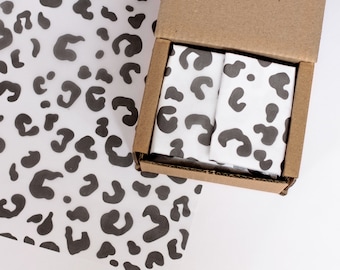 Tissue paper - Leopard print x 50, Eco friendly, Packaging, Pretty packaging