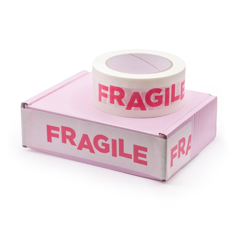 Fragile Tape Packing Eco Recyclable Packplan Etsy
