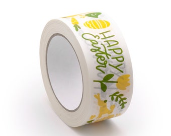 Packing tape Easter print, Paper tape, Recycled paper tape