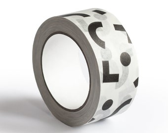 Printed Tape, Paper-White pattern tape,kraft tape,packaging tape,pattern,designer tape, sticky tape,designer packaging,box tape,sealing tape
