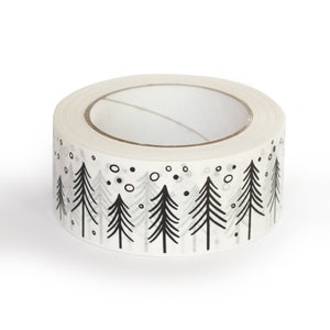 Christmas Paper tape, Festive, Sticky tape, gifts, packaging, boxes, stickers, labels, Washi tape, cool tape image 5