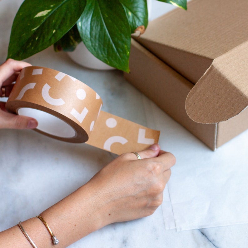 Any 6 x Printed designer tapes Designer tape Packaging tape Etsy