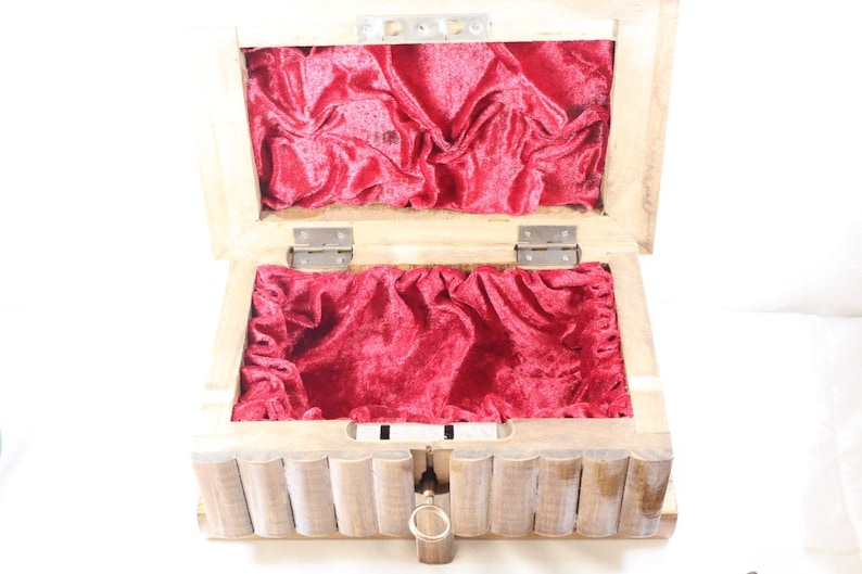 Jewelry Box Secret Box Handmade Jewelry Box. Original Gift Imagination Secret Compartment Box Secret Key Jewelry Box