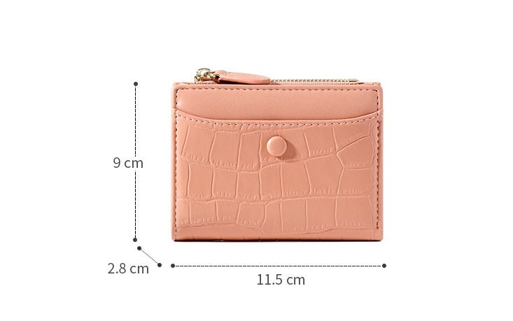 Women Leather Wallet Purse Stone Pattern Comfortable Wallet - Etsy UK