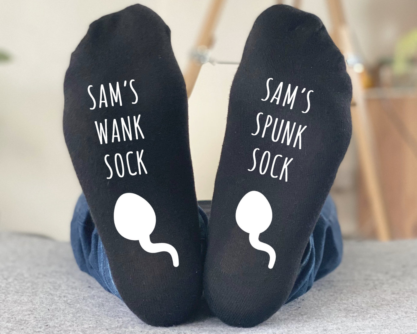 WANK SOCK  Spunk RAG Adult Humor, Novelty, Funny Gift, for the Man  Personalised Wank Socks - Etsy