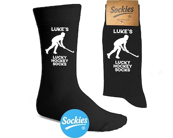 Personalised Lucky Hockey Socks - Hockey Gift for Her / Him - Gift for Hockey Player